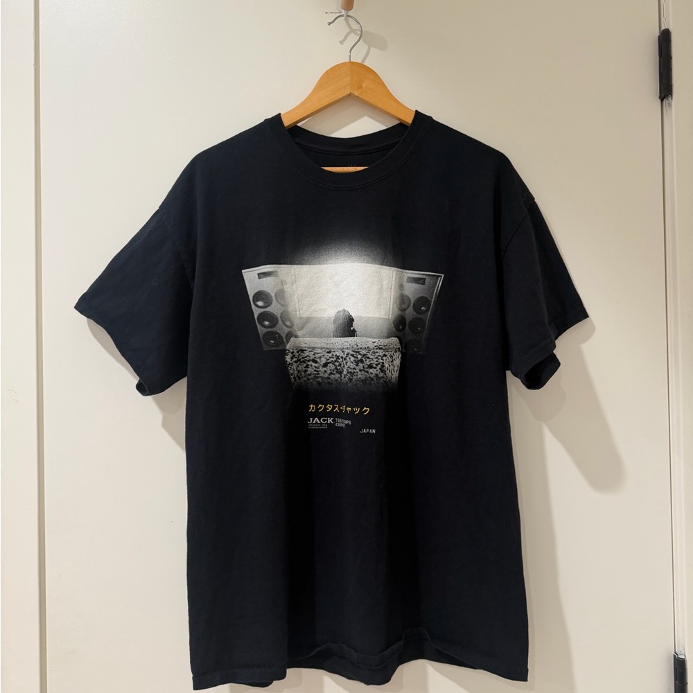 Travis Scott Japan Black Graphic Tee